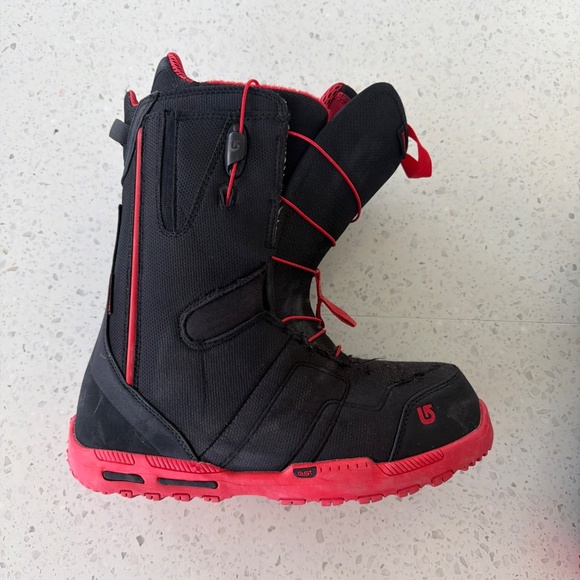 Burton Imprint 3 Ambush Snowboard Boots Size 11.5 US Black/Red main image 9